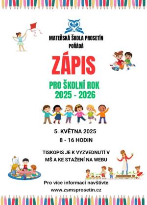 ZÁPIS DO MŠ 1